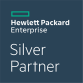 Hewlett Packard Enterprise Silver Partner Vector Logo